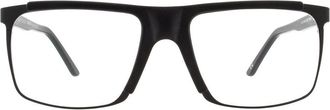 Andy Wolf Black Metal & Plastic Glasses Mens (Frames)