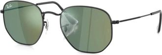 Ray-Ban Hexagonale Zonnebril - unisex - Zonnebrillen - Zwart - 51 MM - Accessoires