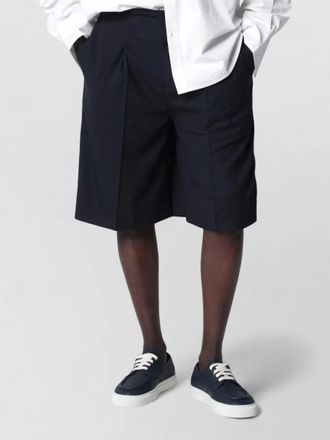 Pantaloni Torino tailored knee length pleated trousers