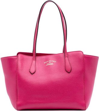 Gucci Pre-owned Gucci Medium Dollar Calfskin Swing Tote Ladies 354408 520981