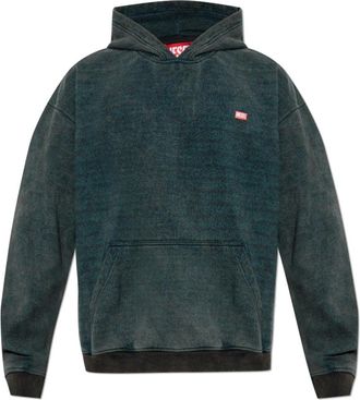 Diesel S-Kai Sweatshirt - Heren - Hoodies - Grijs - S - Katoen - Hoodies & sweatvesten