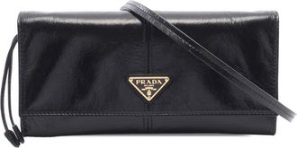 Prada Pre-owned Prada Calfskin Wallet on Strap Ladies PFONVHQM3IOTHUI5