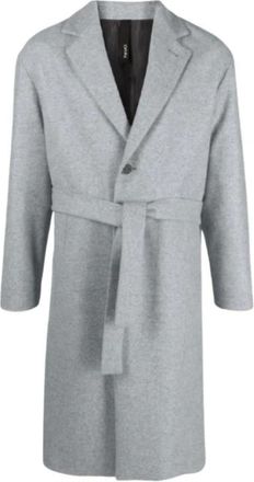 Hev&ograve; Jassen, Heren, Grijs, XL, Geknopt Jasje