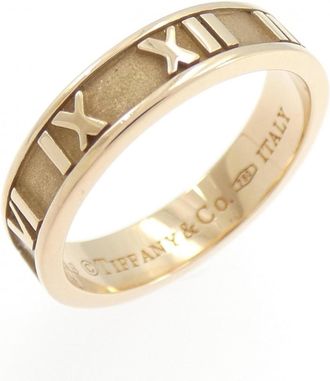 Tiffany & Co. Atlas Pink Gold (18K) Band Ring (Pre-Owned)