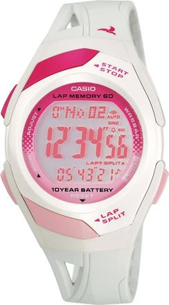 Casio Str-300-7Eg Digitale hardloophorloge - Dames - Outdooraccessoires - Roze - ONE Size - Fitness