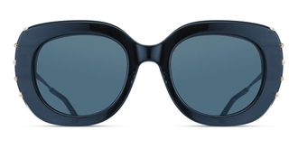 Matsuda M2069 DNC Mens Sunglasses Blue Size 49