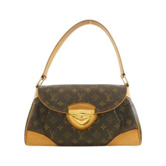 Louis Vuitton Pre-owned Shoulder Bags, female, Brown, Size: ONE SIZE Pre-owned Vintage Canvas Shoulder Bag