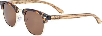 Earth Wood Unisex Marokopa 50Mm Polarized Sunglasses
