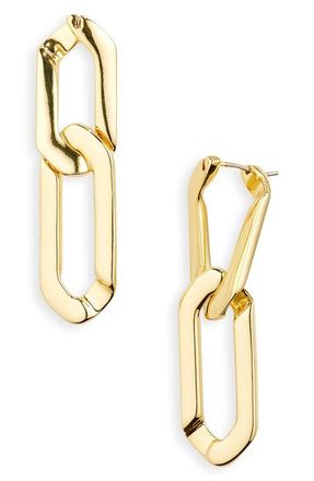 JENNY BIRD Rafael Drop Earrings in High Polish Gold Tone at Nordstrom