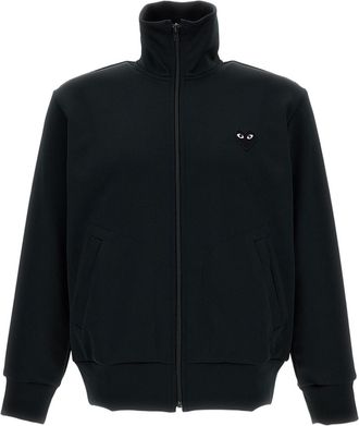 Comme Des Gar&ccedil;ons Cotton High-Neck Sweatshirt