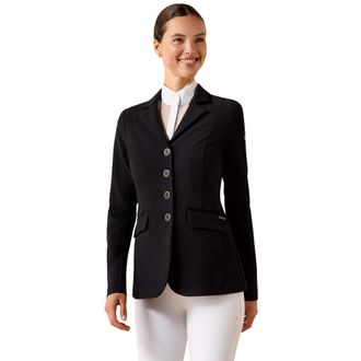 Ariat Womens Allure Show Jacket Long Sleeve in Black, Size 5.5, by Ariat