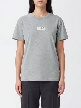 Maison Margiela T-shirt in cotone con logo Numeric