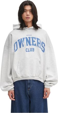 Represent Owners Club Hoodie - Heren - Hoodies - Grijs - XL - Katoen - Hoodies & sweatvesten