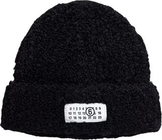 Maison Margiela Gorro de punto en mezcla de lana - Accessories - unisex - Negro - L