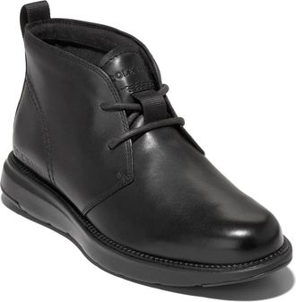 Cole Haan Grand Atlantic Chukka Boot - Wide Width Available in Black/Black at Nordstrom Rack, Size 11.5