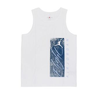 Nike Jordan Air Jordan Essentials Graphic Tank White Blue FJ2084-100