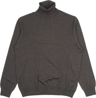 Fay F12 Turtleneck - Heren - Coltruien - Bruin - XL - Truien & Vesten