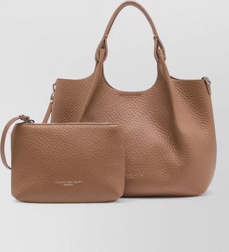 Gianni Chiarini dua tote bag detachable strap top handles