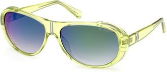 Guess GU00081 39C Mens Sunglasses Yellow Size 62