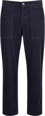 Sebago Milton Corduroy - Heren - Straight fit broeken - Blauw - L - Katoen - Broeken