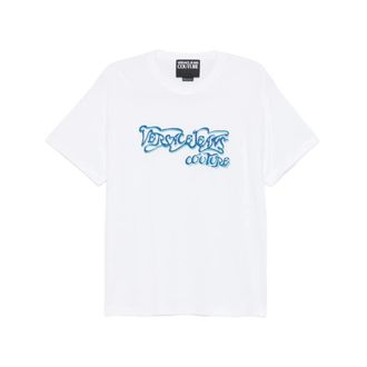 Versace Jeans Couture T-Shirts, male, White, Size: 2XL T-shirt