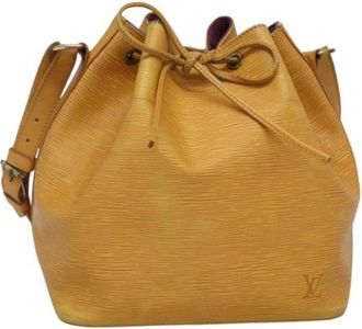 Louis Vuitton Pre-owned Cuero bolsos-louis-vuitton - Pre-owned - Mujer - Amarillo - ONE SIZE