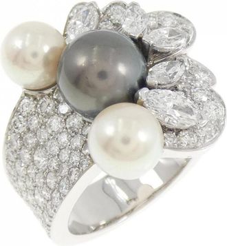 Van Cleef & Arpels White Gold (18K) Band Ring (Pre-Owned)