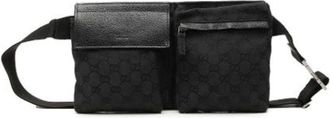 Gucci Pre-owned GG Canvas Double Pocket - - Pre-owned - Donna - Nero - ONE SIZE