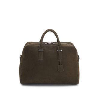 BOSS ONE leather duffel bag