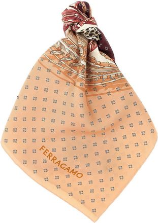 Ferragamo Madras Print Scarf