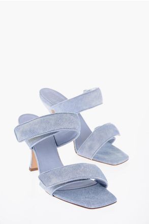 Giaborghini Stonewashed Denim Sandals PERNI 10 cm size 36