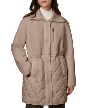 Bernardo Quilted Coat