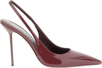PARIS TEXAS Red Slingback Pumps