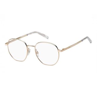 Marc Jacobs Octagonal Metal Frame Eyeglasses - Gold