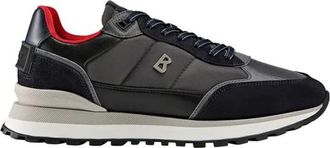 Bogner Newport Sneaker - Heren - Sneakers - Blauw - 44 EU - Leer - Schoenen
