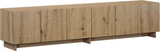 vidaXL Soporte De Tv 179,5 X 34,5 X 40 Cm Roble Artisan Vidaxl