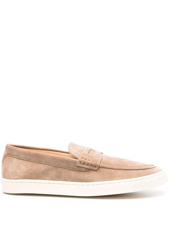 Brunello Cucinelli Mocassini in suede - Marrone