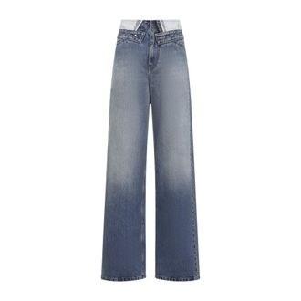 Maison Margiela Light Blue Cotton Jeans