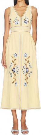 Cleobella Jassamyn Ankle Dress In Impala