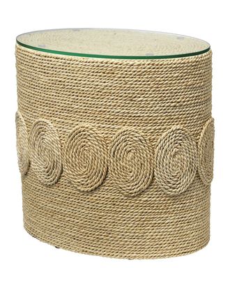 Jamie Young Co. Barbados Oval Side Table
