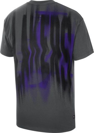 Nike Los Angeles Lakers Nike Mens Basketball Pregame T-Shirt in Black | IO6325-010