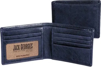 Jack Georges Voyager Bifold Wallet in Navy at Nordstrom