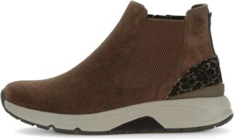 Gabor Schoenen, Dames, Bruin, 38 1/2 EU, Leer, Rollingsoft 76.881.41 Enkellaars