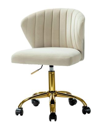 Home Design 14 Karat Home Design Ilia Velvet Office Chair