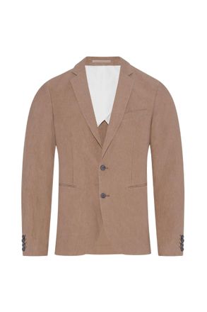 Orlebar Brown Mens Ullock Linen Blazer In Nomadic