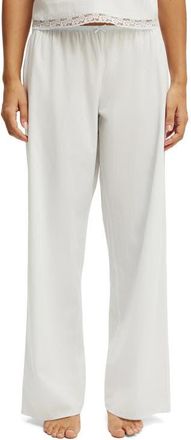 Cotton On Womens Cotton Soft Wide Leg Pant in Cloud Blue at Nordstrom, Size X-Large