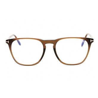 Tom Ford FT5937-B048 Brown Acetate Frame Eyeglasses - Brown