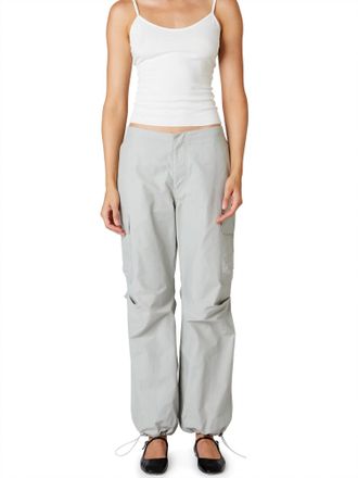 Nia Womens Ludlow Parachute Pants In Mineral