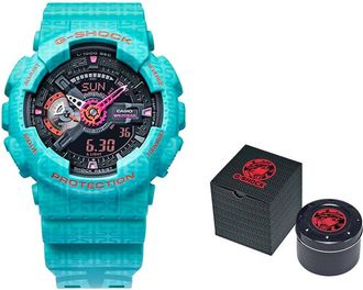 Casio G-Shock Analog-Digital Green Blue GA-110SGG-3A