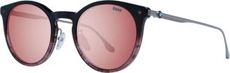 BMW Ronde Zonnebril - Heren - Zonnebrillen - Rood - ONE Size - Accessoires